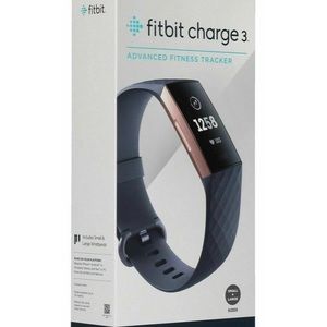 ❌SOLD❌ Fitbit Charge 3 Rose Gold tracker